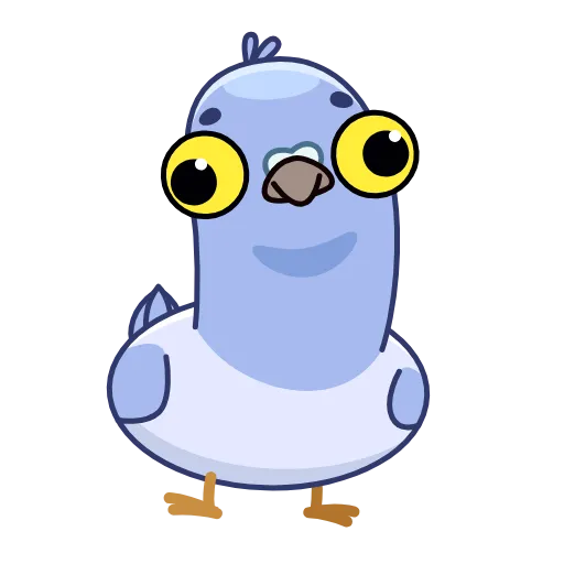 👋 Эмодзи «Pigeons - Гульки анимированные» для Telegram