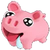 🤤 Эмодзи «ʚ Pig ɞ» для Telegram
