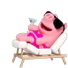 🍸 Эмодзи «ʚ Pig ɞ» для Telegram