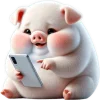 📱 Эмодзи «Свинка Пипка» для Telegram