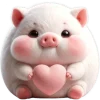 ❤️ Эмодзи «Свинка Пипка» для Telegram