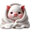 🙁 Эмодзи «Свинка Пипка» для Telegram