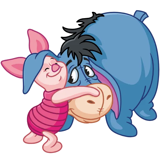 🤗 Стикер «Piglet» для Telegram