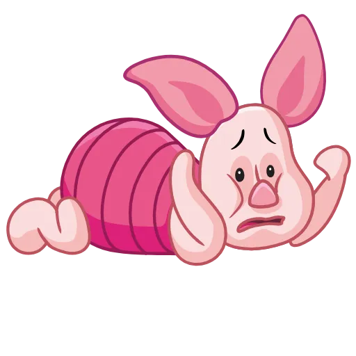 😨 Стикер «Piglet» для Telegram