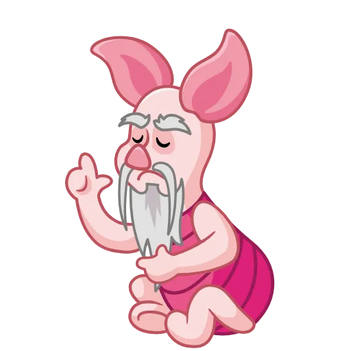 🧐 Стикер «Piglet» для Telegram