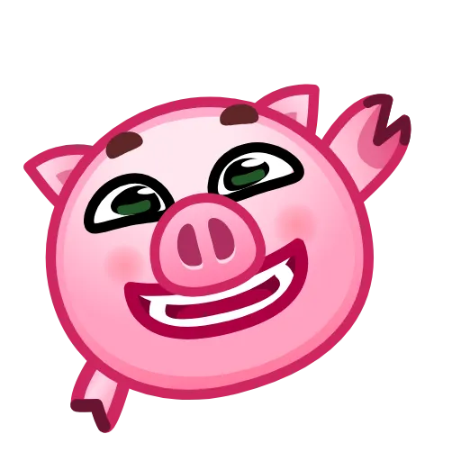 👋 Стикер «Pig stickers» для Telegram