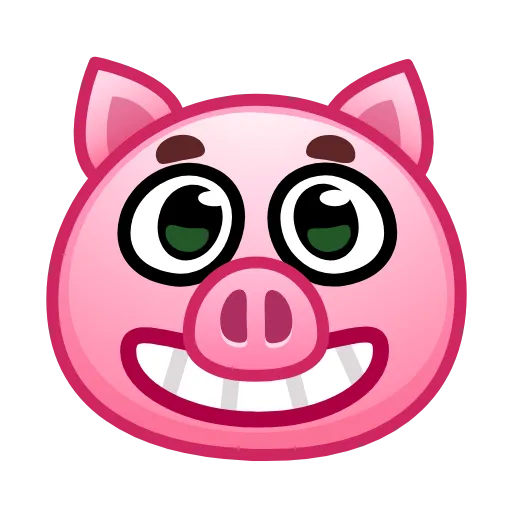 Стикерпак Pig stickers для Telegram — скачать