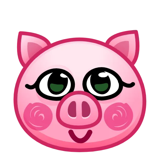 😊 Стикер «Pig stickers» для Telegram