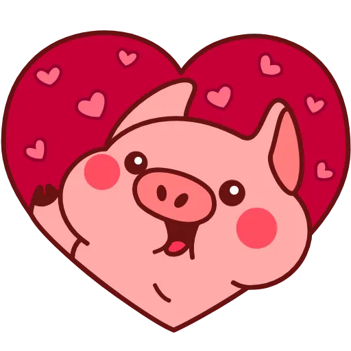 ❤️ Эмодзи «Эмодзи в "Pig Valera stat"» для Telegram