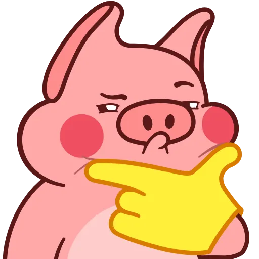 🤔 Эмодзи «Эмодзи в "Pig Valera stat"» для Telegram