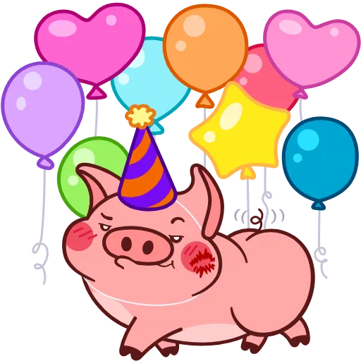 🥳 Эмодзи «Эмодзи в "Pig Valera stat"» для Telegram
