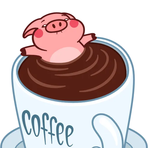 ☕️ Эмодзи «Эмодзи в "Pig Valera stat"» для Telegram