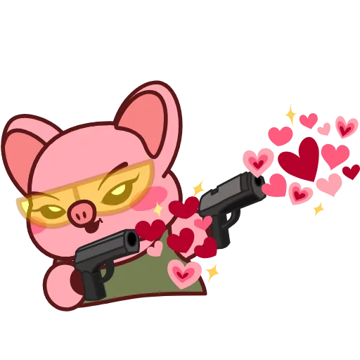❤️ Эмодзи «Эмодзи в "Pig Valera stat"» для Telegram