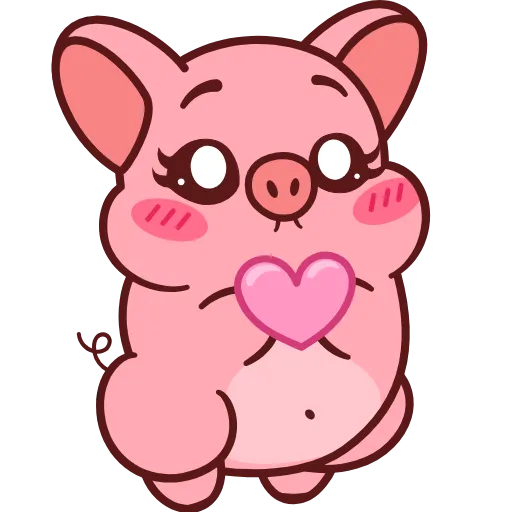 💝 Эмодзи «Эмодзи в "Pig Valera stat"» для Telegram