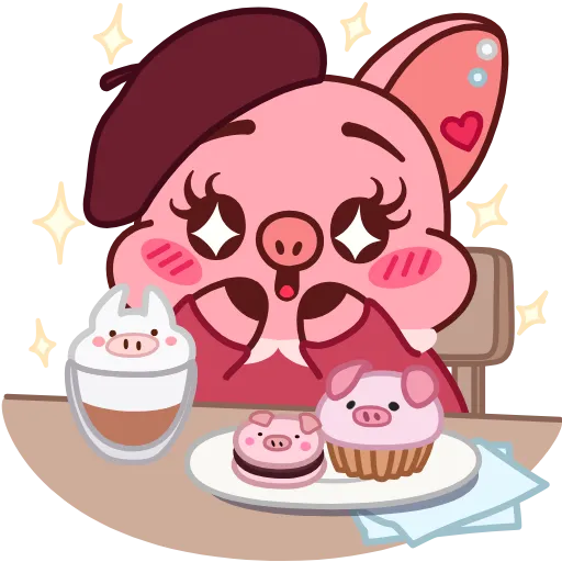 🤩 Эмодзи «Эмодзи в "Pig Valera stat"» для Telegram