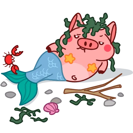 🧜‍♂️ Эмодзи «Эмодзи в "Pig Valera stat"» для Telegram