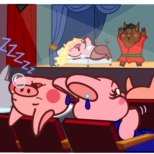 😪 Эмодзи «(2) Эмодзи в "Pig Valera stat 2"» для Telegram
