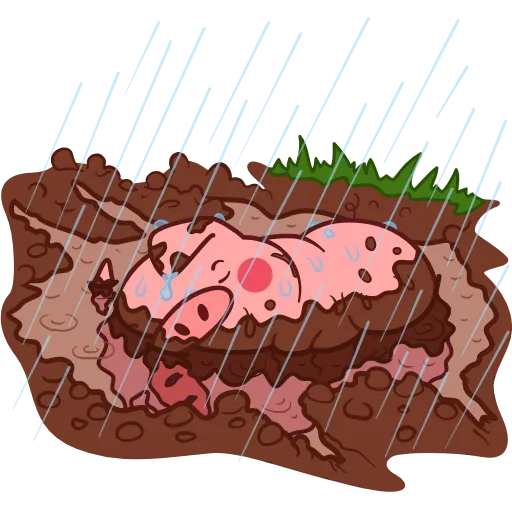 🤎 Эмодзи «(2) Эмодзи в "Pig Valera stat 2"» для Telegram