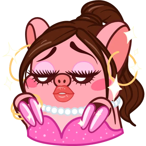 💅 Эмодзи «(2) Эмодзи в "Pig Valera stat 2"» для Telegram
