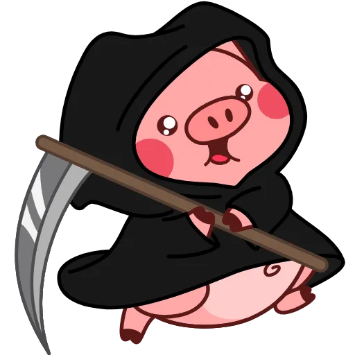 💀 Эмодзи «(2) Эмодзи в "Pig Valera stat 2"» для Telegram