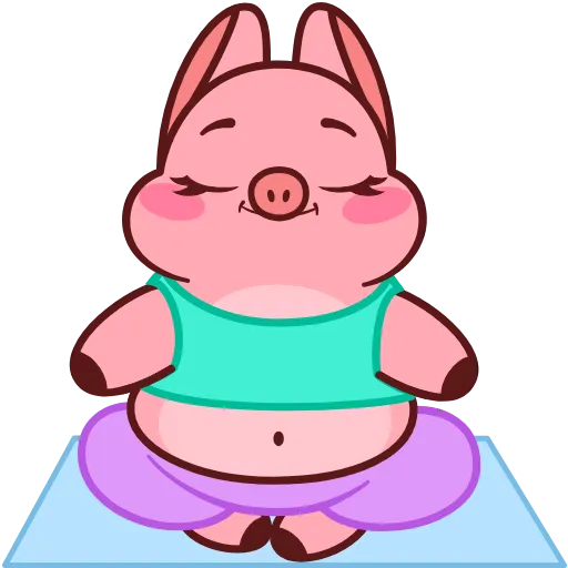 🧘‍♀️ Эмодзи «(2) Эмодзи в "Pig Valera stat 2"» для Telegram
