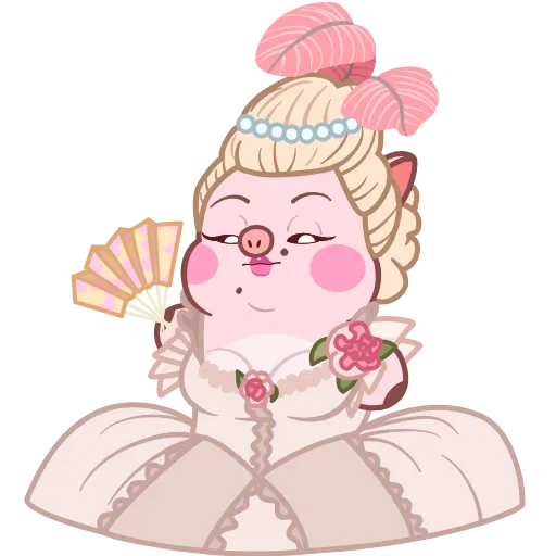 👸 Эмодзи «(2) Эмодзи в "Pig Valera stat 2"» для Telegram