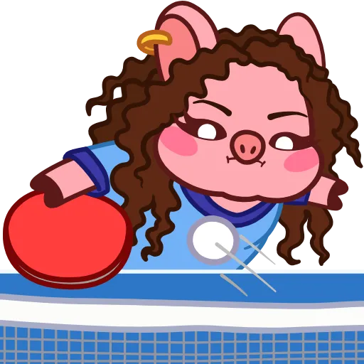 🏓 Эмодзи «(2) Эмодзи в "Pig Valera stat 2"» для Telegram