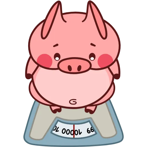 ⚖️ Эмодзи «(2) Эмодзи в "Pig Valera stat 2"» для Telegram