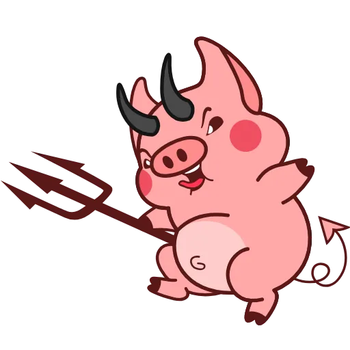 😈 Эмодзи «(2) Эмодзи в "Pig Valera stat 2"» для Telegram