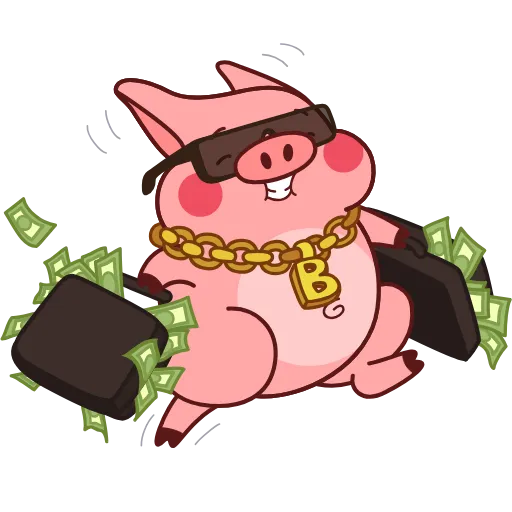 💸 Эмодзи «(2) Эмодзи в "Pig Valera stat 2"» для Telegram
