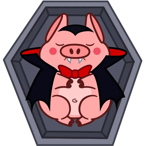 ⚰️ Эмодзи «(2) Эмодзи в "Pig Valera stat 2"» для Telegram