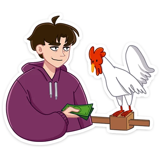 ⭐ Стикер «Пикчер» для Telegram