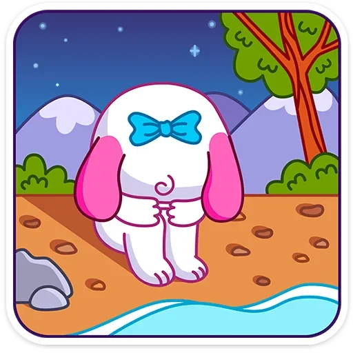 🐶 Стикер «Пики» для Telegram