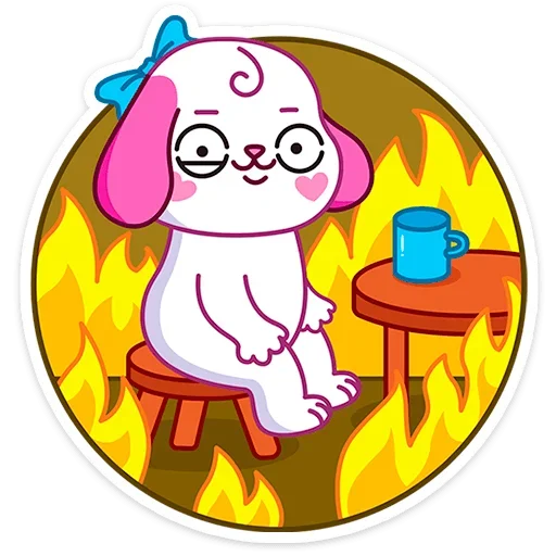😅 Стикер «Пики» для Telegram