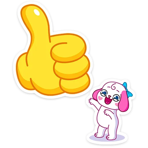 👍 Стикер «Пики» для Telegram
