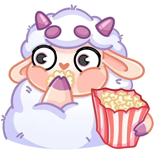 🍿 Стикер «Пильви Без Текста» для Telegram