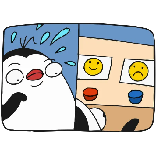 🥵 Эмодзи «Пингвин Пинг» для Telegram