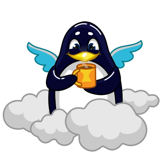 ☕️ Стикер «Pinguin Pin» для Telegram