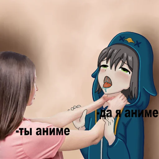 🐀 Стикер «Пингви-тян» для Telegram