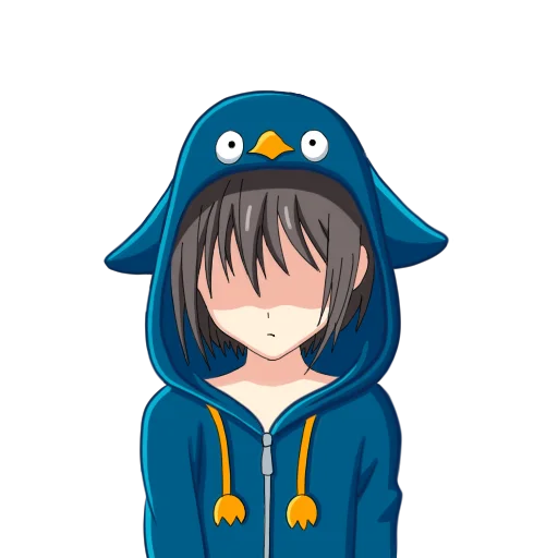 😞 Стикер «Пингви-тян» для Telegram