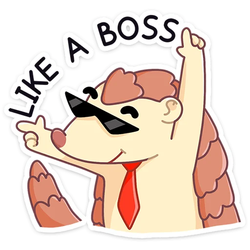 😎 Стикер «Пини - добрая шишка» для Telegram