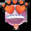 🤩 Эмодзи «pink face #emoji» для Telegram