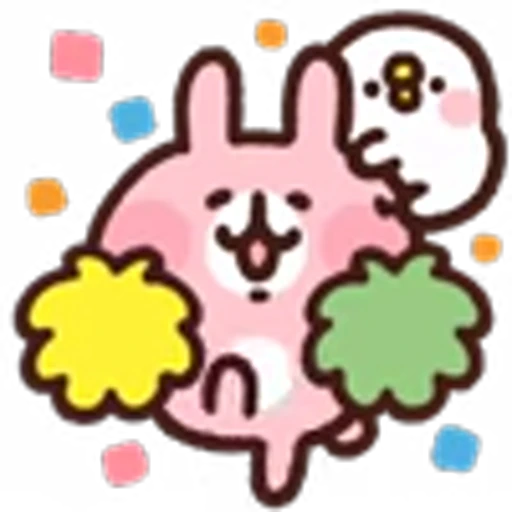 😊 Эмодзи «Розовый заяц» для Telegram