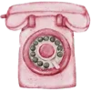 ☎️ Эмодзи «🏠 Розовые эмодзи» для Telegram