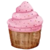 🧁 Эмодзи «🏠 Розовые эмодзи» для Telegram