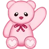🎀 Эмодзи «Розовый Мишка» для Telegram