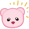 🎀 Эмодзи «Розовый Мишка» для Telegram