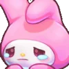 😢 Эмодзи «Pink Random» для Telegram