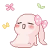 😴 Эмодзи «Pink Random» для Telegram