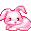 🐰 Эмодзи «Pink Random» для Telegram